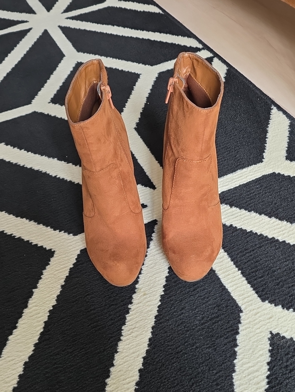 Mossimo Supply Co. Women's Rust Suede Ankle Booties